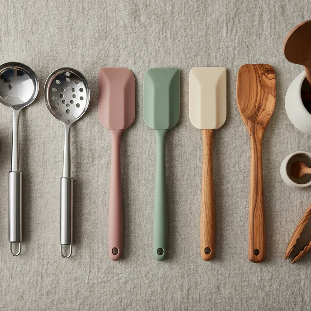 Cuillère de service silicone
